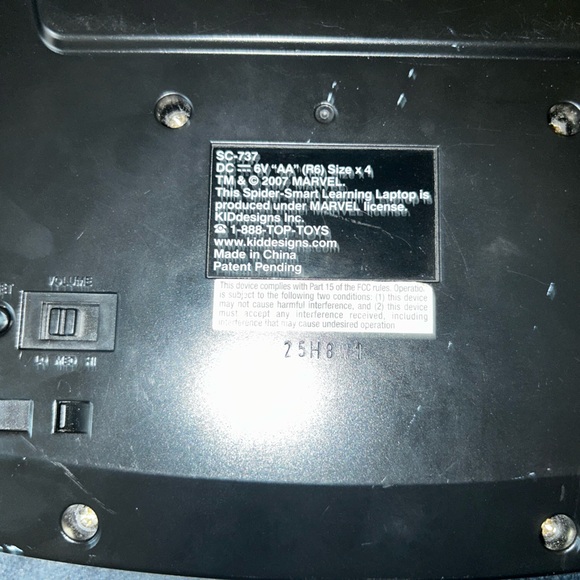 Marvel Spider-Man Interactive Learning Game Computer- 2007 - Picture 6 of 7